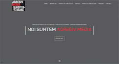 Desktop Screenshot of agresivmedia.ro